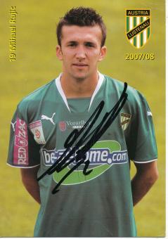 Mihael Rajic  2007/2008  Austria Lustenau  Fußball Autogrammkarte  original signiert 