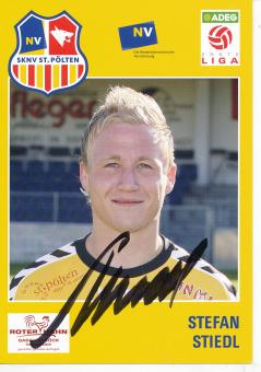 Stefan Stiedl  SKN St.Pölten  Fußball Autogrammkarte  original signiert 