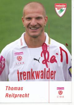 Thomas Reitprecht  Trenkenwalder SKS  Fußball Autogrammkarte  original signiert 