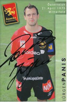 Jürgen Panis  FC Admira Mödling  Fußball Autogrammkarte  original signiert 