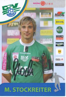 Markus Stockreiter  DSV Leoben  Fußball Autogrammkarte  original signiert 