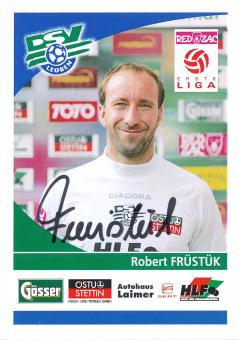 Robert Früstük  DSV Leoben  Fußball Autogrammkarte  original signiert 
