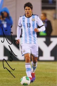 Facundo Roncaglia  Argentinien  Fußball Autogramm Foto original signiert 