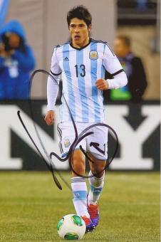 Facundo Roncaglia  Argentinien  Fußball Autogramm Foto original signiert 