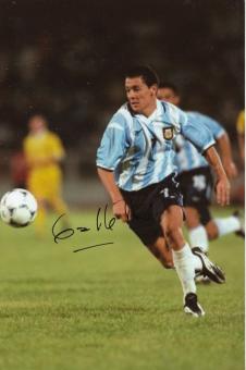 Luciano Galleti  Argentinien  Fußball Autogramm Foto original signiert 