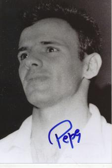 Pepe  Brasilien Weltmeister WM 1958 & 1962 Fußball Autogramm Foto original signiert 