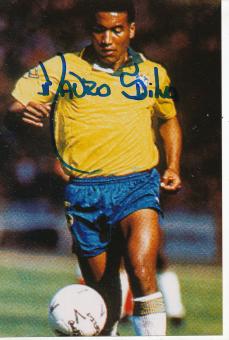 Mauro Silva  Brasilien Weltmeister WM 1994  Fußball Autogramm Foto original signiert 
