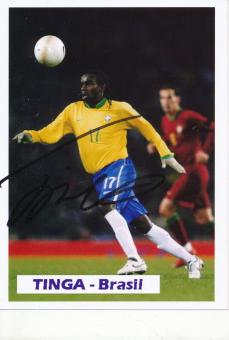 Tinga   Brasilien   Fußball Autogramm Foto original signiert 
