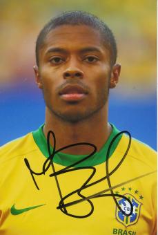 Michel Bastos   Brasilien   Fußball Autogramm Foto original signiert 