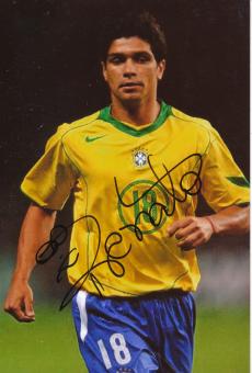 Renato   Brasilien   Fußball Autogramm Foto original signiert 