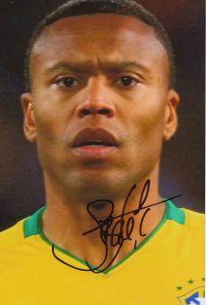 Julio Baptista  Brasilien   Fußball Autogramm Foto original signiert 