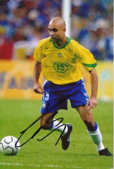 Cris  Brasilien   Fußball Autogramm Foto original signiert 
