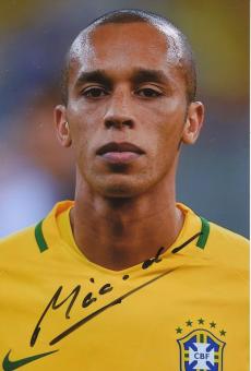 Miranda  Brasilien   Fußball Autogramm Foto original signiert 