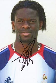 Saba  Frankreich  Fußball Autogramm Foto original signiert 