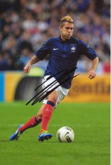 Jeremy Menez  Frankreich  Fußball Autogramm Foto original signiert 