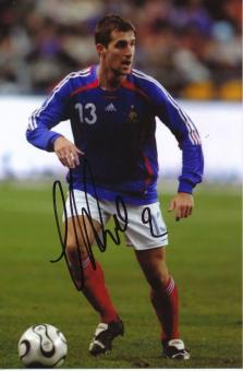 Frncois Clerc  Frankreich  Fußball Autogramm Foto original signiert 