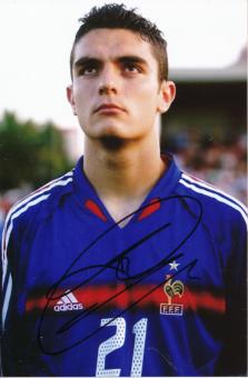 Nicolas Fauvergue  Frankreich  Fußball Autogramm Foto original signiert 