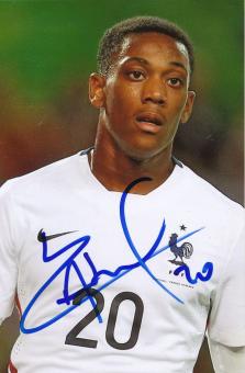 Anthony Martial  Frankreich  Fußball Autogramm Foto original signiert 