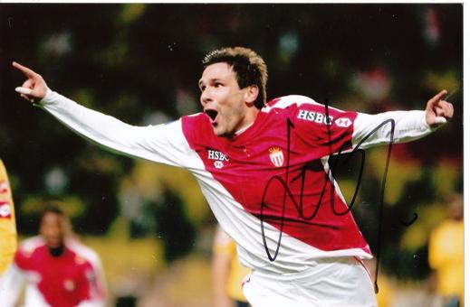 Darko Leko  AS Monaco  Fußball Autogramm Foto original signiert 