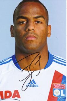 Jimmy Briand  Olympique Lyon  Fußball Autogramm Foto original signiert 