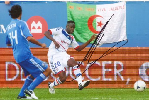 Aly Cissoko  Olympique Lyon  Fußball Autogramm Foto original signiert 