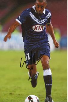 David Bellion  Girondins Bordeaux  Fußball Autogramm Foto original signiert 