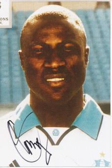 Ibrahima Bakayoko  Olympique Marseille  Fußball Autogramm Foto original signiert 