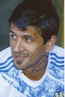 Luis Lucho   Olympique Marseille  Fußball Autogramm Foto original signiert 