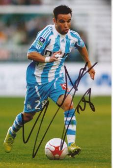 Mathieu Valbuena  Olympique Marseille  Fußball Autogramm Foto original signiert 