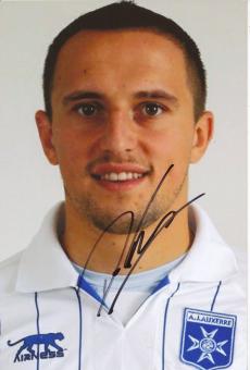 Rudy Haddad  AJ Auxerre  Fußball Autogramm Foto original signiert 