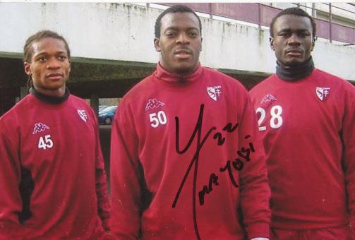 Mayebi  FC Metz  Fußball Autogramm Foto original signiert 