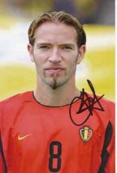 Sven Vermant  Belgien  Fußball Autogramm Foto original signiert 