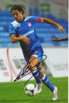 Francois Modesto  Olympiakos Piräus  Fußball Autogramm Foto original signiert 