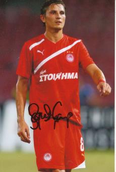 Ljubomir Fejsa  Olympiakos Piräus  Fußball Autogramm Foto original signiert 