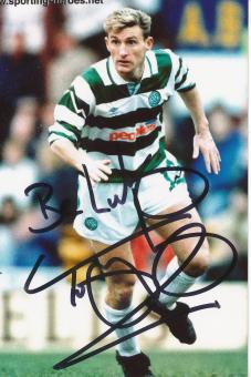 Tony Mawbray  Celtic Glasgow  Fußball Autogramm Foto original signiert 