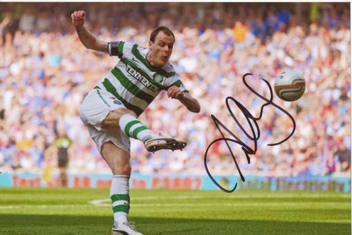 Anthony Stokes  Celtic Glasgow  Fußball Autogramm Foto original signiert 