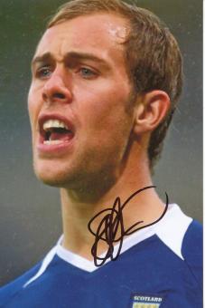 Steven Whittaker  Glasgow Rangers  Fußball Autogramm Foto original signiert 