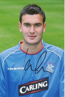 Ian Murray  Glasgow Rangers  Fußball Autogramm Foto original signiert 