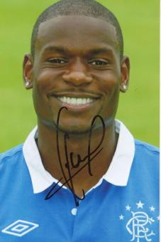 Maurice Edu  Glasgow Rangers  Fußball Autogramm Foto original signiert 