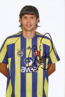 Lucho Gonzalez  Fenerbahce Istanbul  Fußball Autogramm Foto original signiert 