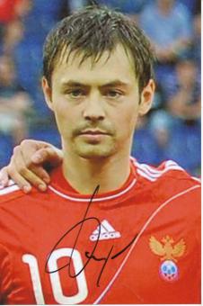 Dinijar Biljaletdinov  Rußland  Fußball Autogramm Foto original signiert 