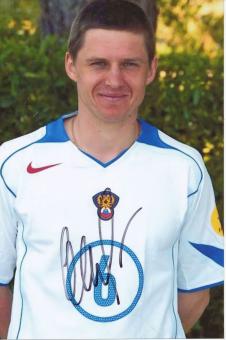 Igor Semshov  Rußland  Fußball Autogramm Foto original signiert 