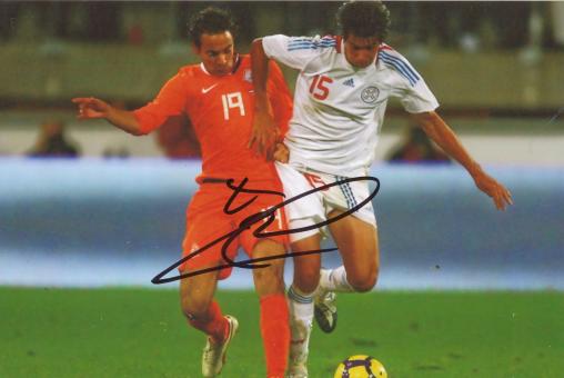 Otman Bakkall  Dynamo Moskau  Fußball Autogramm Foto original signiert 