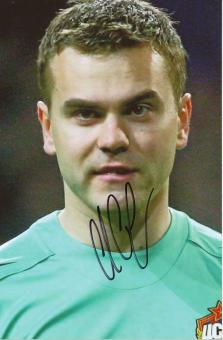 Igor Akinfeev  ZSKA Moskau  Fußball Autogramm Foto original signiert 