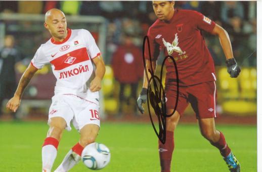 Demy de Zeeuw  Spartak Moskau  Fußball Autogramm Foto original signiert 