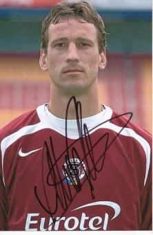 Martin Hasek   Sparta Prag  Fußball Autogramm Foto original signiert 