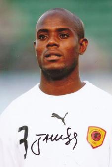 Joao Pereira Jamba  Angola  Fußball Autogramm Foto original signiert 