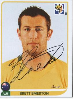 Brett Emerton  Australien  Fußball Autogramm Foto original signiert 