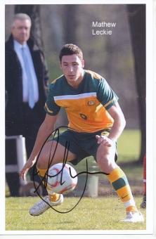 Mathew Leckie  Australien  Fußball Autogramm Foto original signiert 