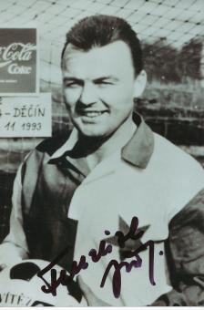 Jiri Feureisl † 2021  CSSR  WM 1958  Fußball Autogramm Foto original signiert 